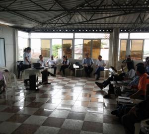 Socialización en Guapi 