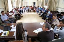 Reunión Mesa Campesina del Cauca 