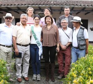  Recorrido de la Reina Internacional del Café, Yury Uchida 