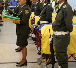 Homenaje a Policías